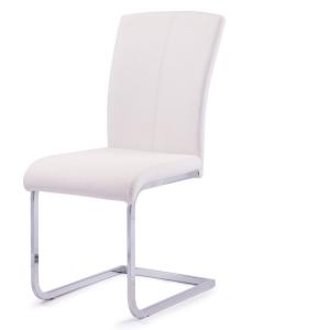 Quality Modern Leather Dining Chairs Metal Legs With Stainless Steel Frame wholesale