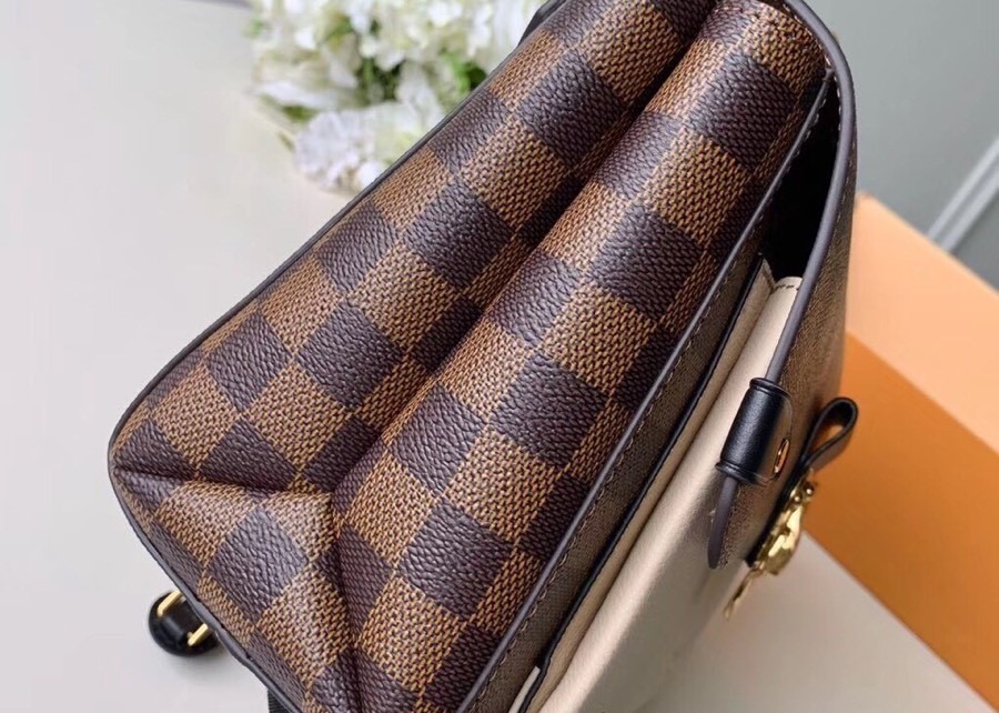 M40108 M40109 M401130 M40312 Damier Ebene Carvas And Soft Cowhide With Unique Design Chain Cross-Body Bag