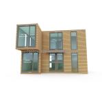 Office Modified Shipping Container for Outdoor Company Steel Modular Double