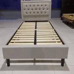 King Double Size Upholstered Bed For Home And Hotel