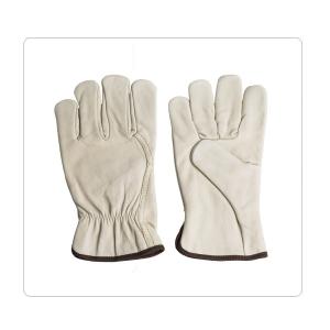Quality Easy Cleaning Driver Cow Leather Safety Gloves wholesale