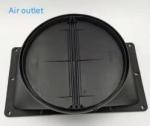 Customized Ventless Range Hood Black Stainless Steel for Hotel