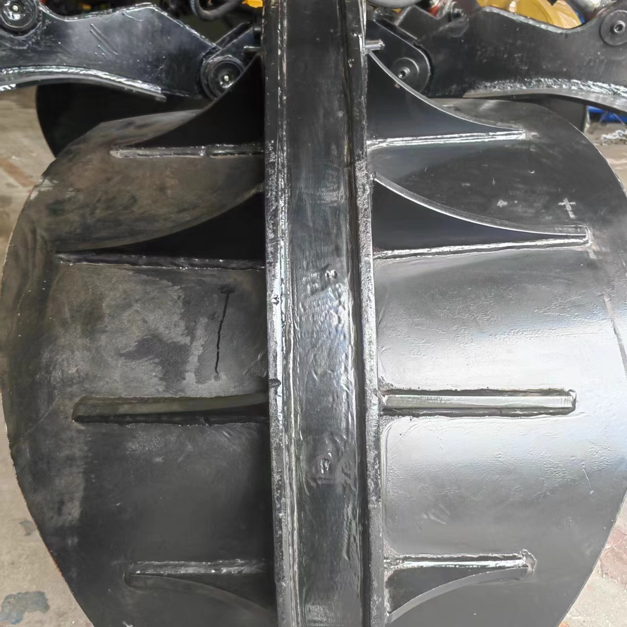 Orange Peel Hydraulic Grabs For Excavators Truck Crane Material Handling