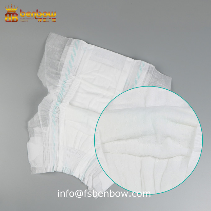 Chemical free diaposable B grade baby diaper