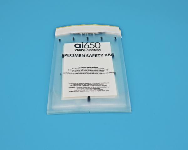 95kPa pe Medical laboratory sample bag transport bag high pressure resistant