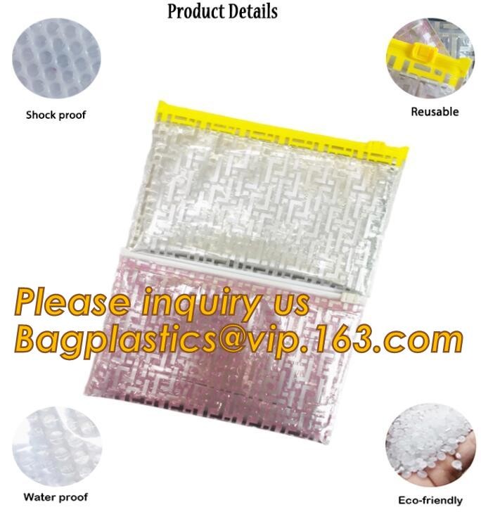 Cosmetic Pink Slider Padded Bag/Silver k Bag With Bubble,Padded Envelopes Cheap Aluminium Foil k Holographic