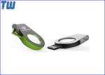 Personalized Cool Water Drop Acrylic 3D LOGO LED Light 16GB USB Flash Drive