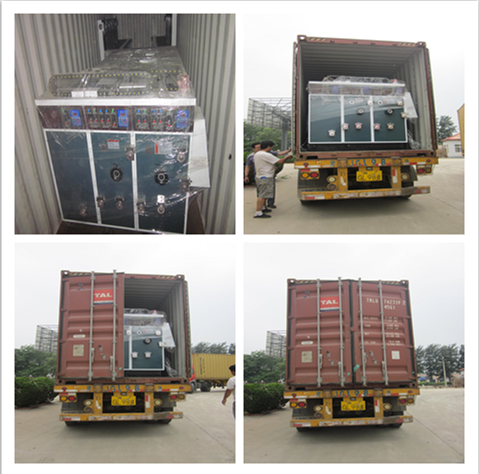 Electric Driven Single Face Corrugated Paperboard Production Line for Plastic Packaging