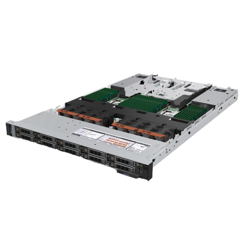 R650xs 1U Rack Server with Intel Xeon CPU DDR4 Memory and SSD/HDD Options OEM Servers Stock
