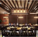 Nordic Industrial Restaurant Chandelier Retro Loft Bar Restaurant Shop