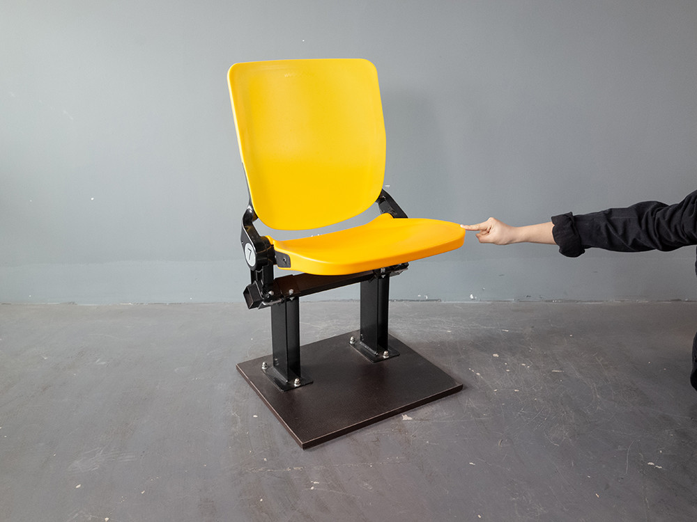 Floor Mounted Brackets Plastic Stadium Seats
