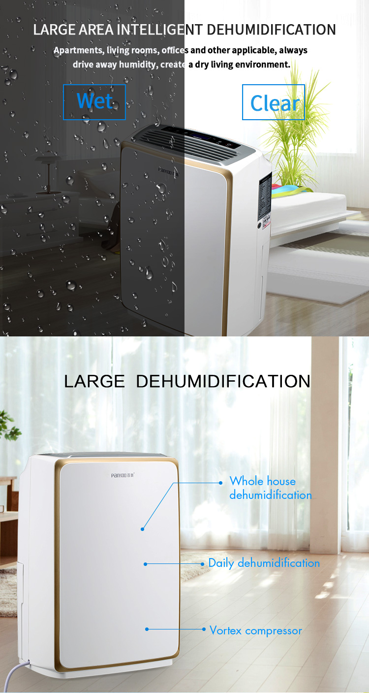 Defrosting 12L/Day 215W Small Home Dehumidifier