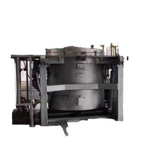 China Die Casting Aluminum Melting Tilting Crucible Furnace Gas Fired on sale