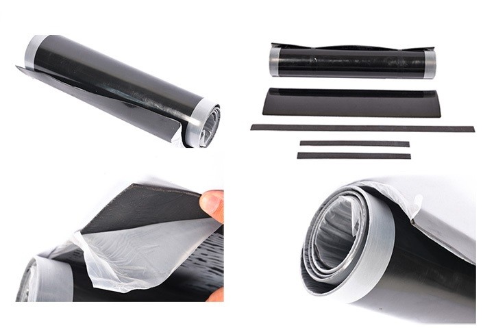 High Temperature Heat Shrink Wrap Around Sleeves With Closure Patch For Joint Wrap Coating