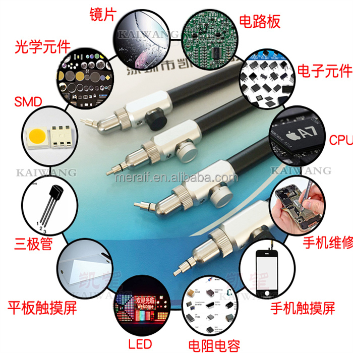 Virtual PORTA-WAND VPWE7300AR-MW Vacuum tweezer kit with rechargeable battery pack Rechargeable Wafer Handling Tools