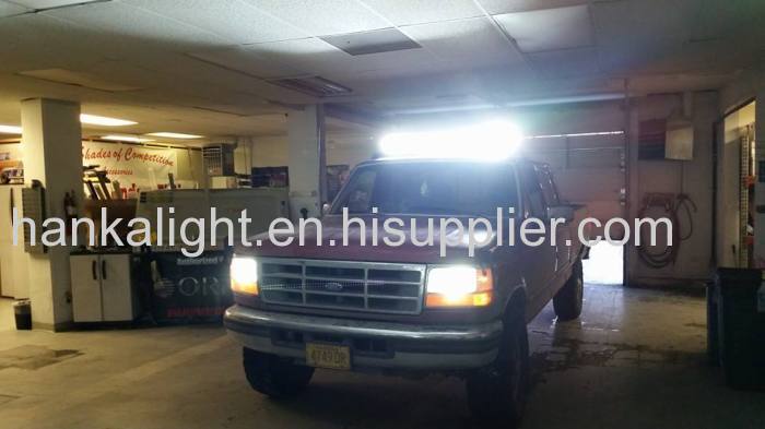 7.5 inch CE ROHS IP67 36w curved led light bar double rows led light bar