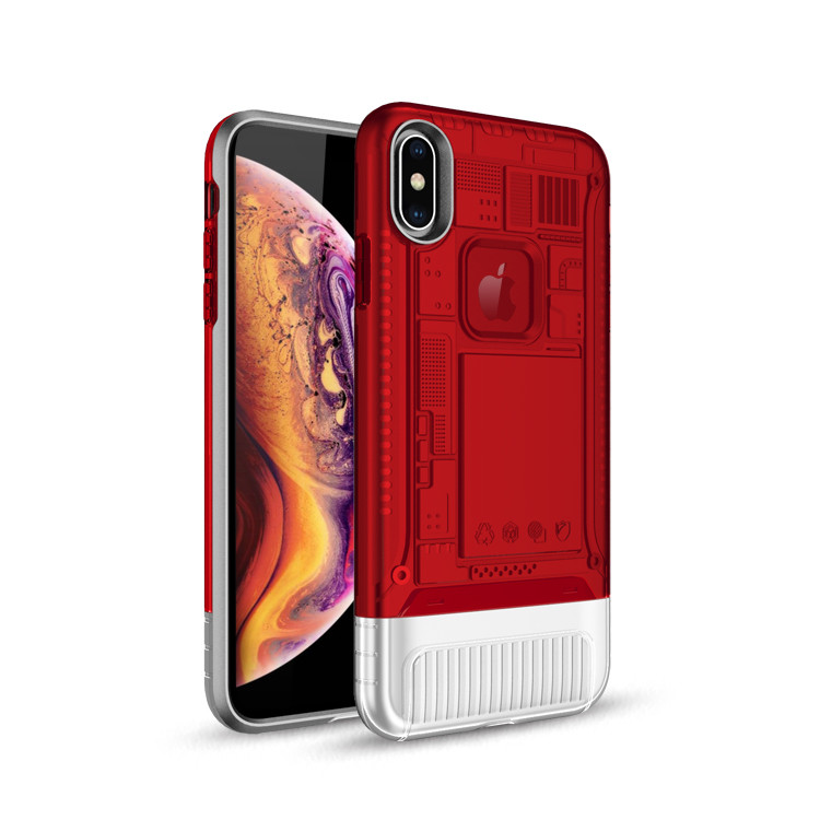 Color Transparent Polar Light PC TPU Protective Case Back Cover For Oppo A3S/A5 A71 A83 F7 F5 F9 A39/A57