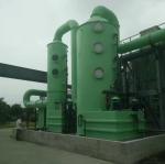 Waste Flue Gas Desulfurization Scrubber / Gas Cleaner Industrial Fiberglass GRP