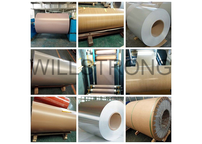 PVDF Core Layer Aluminum Foil Roll For Furniture Processing Door Aluminium Sheet