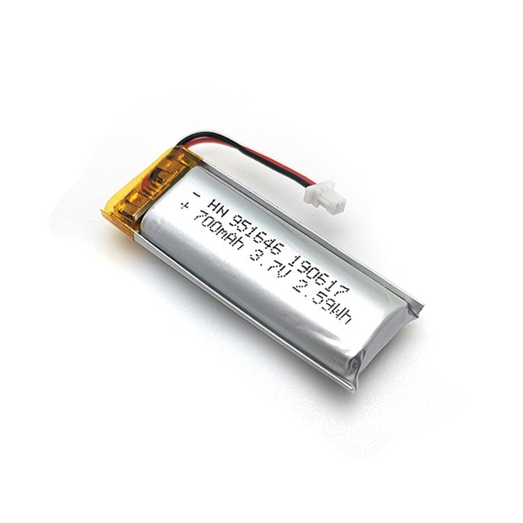 PL951646 3.7V 700mAh 2.59Wh Lithium Pouch Cells