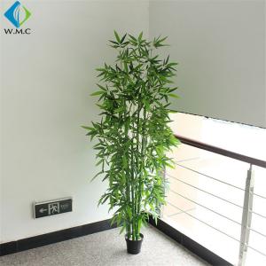 Quality Home Office Artificial Bonsai Tree , Isolation Aisle Decoration Fake Bamboo Plants wholesale