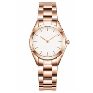 Quality Quartz Movement Women Stainless Steel Watches 40mm Electroplating Case wholesale