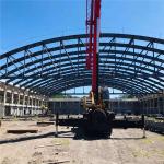 Pre Engineered Steel Structure Apartment Building / Prefabricated Garage