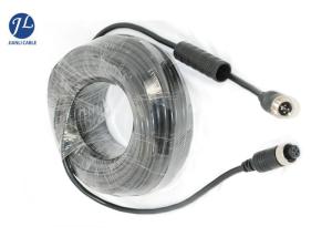 Quality OEM 4 PIN Male To Male Aviation Cable Rear View Camera Extension Cable wholesale