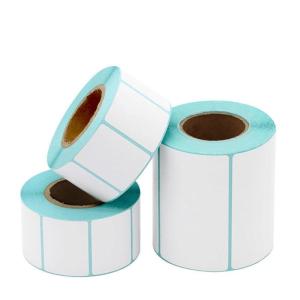 Quality Polypropylene Sticky Label Roll 120mm Self Adhesive Shipping Labels wholesale