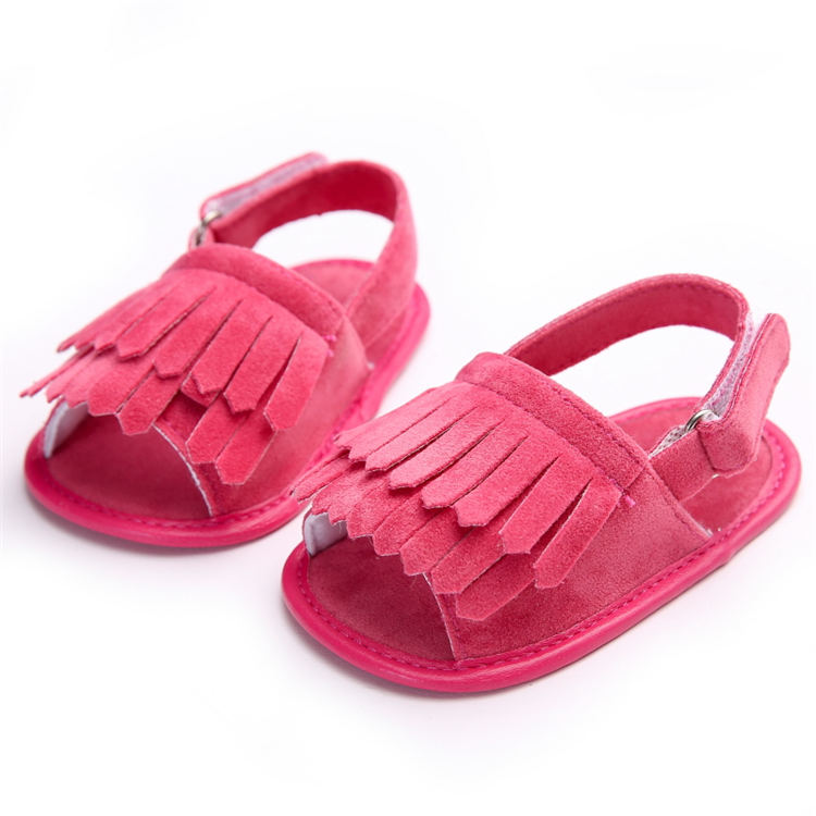 2019 Hot selling infant Sandals Tassel Casual Slipper baby shoes for Boy and Girl