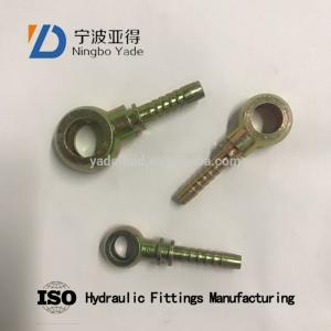 Quality Nipple Bsp Braided Hydraulic Crimp Fittings wholesale