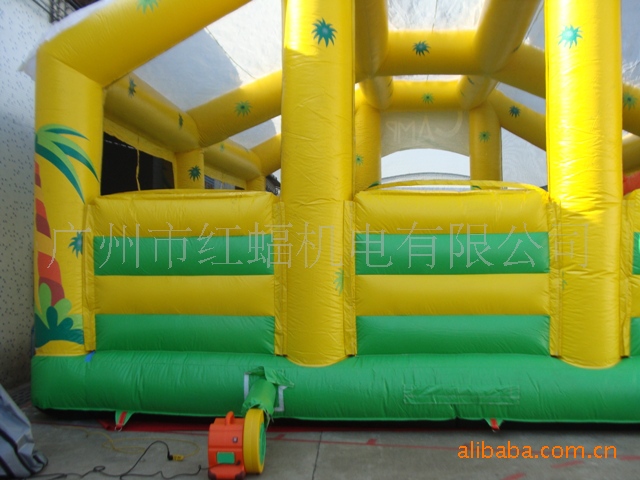 Durable Airblown Inflatable Fan , Small Electric Blower For Bounce House