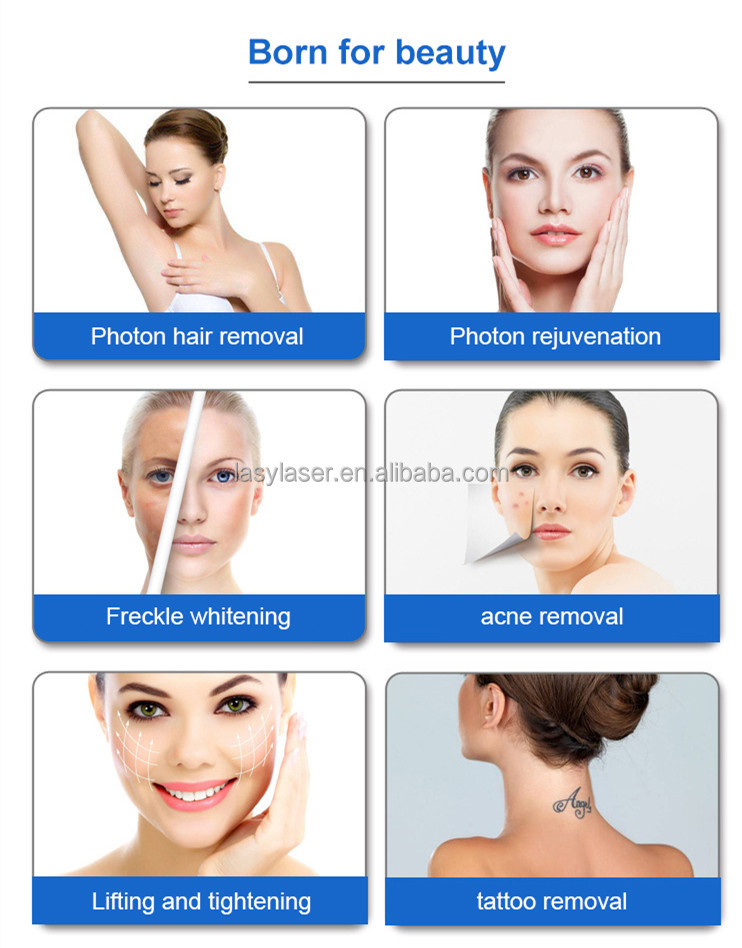SHR IPL Portable Nd Yag Laser Tattoo Removal Depilation picosecond laser machine Laser Machine