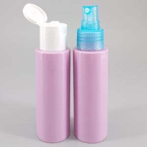 Quality Flip Cap Cylinder PET Plastic Perfume Spray Bottle 2.71oz 80ml wholesale