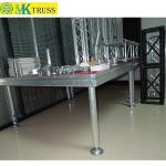18mm Plywood or Tempered Glass Top Aluminum Outdoor Mobile Event Stages for