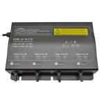 672W Lithium Ion Battery Charger Adjustable 12V 10A 4 Bank 4 Channel Waterproof