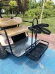 Mini Golf Cart 4 Seats Super Long Range Regenerative Braking Lightweight Design