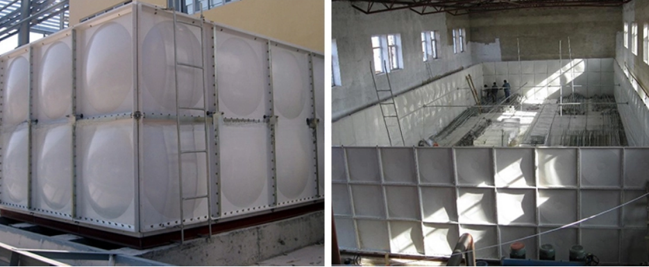 1000 kg Weight HDG Steel Water Tank for Rainwater Storage and Hot Dip Galvanizing