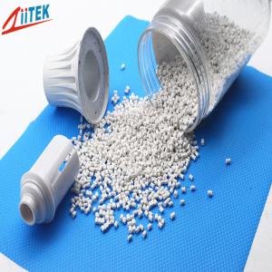 Quality LED Thermal Conductive Nylon Granules Pellets Form White Plastic Heat Conduction Material wholesale