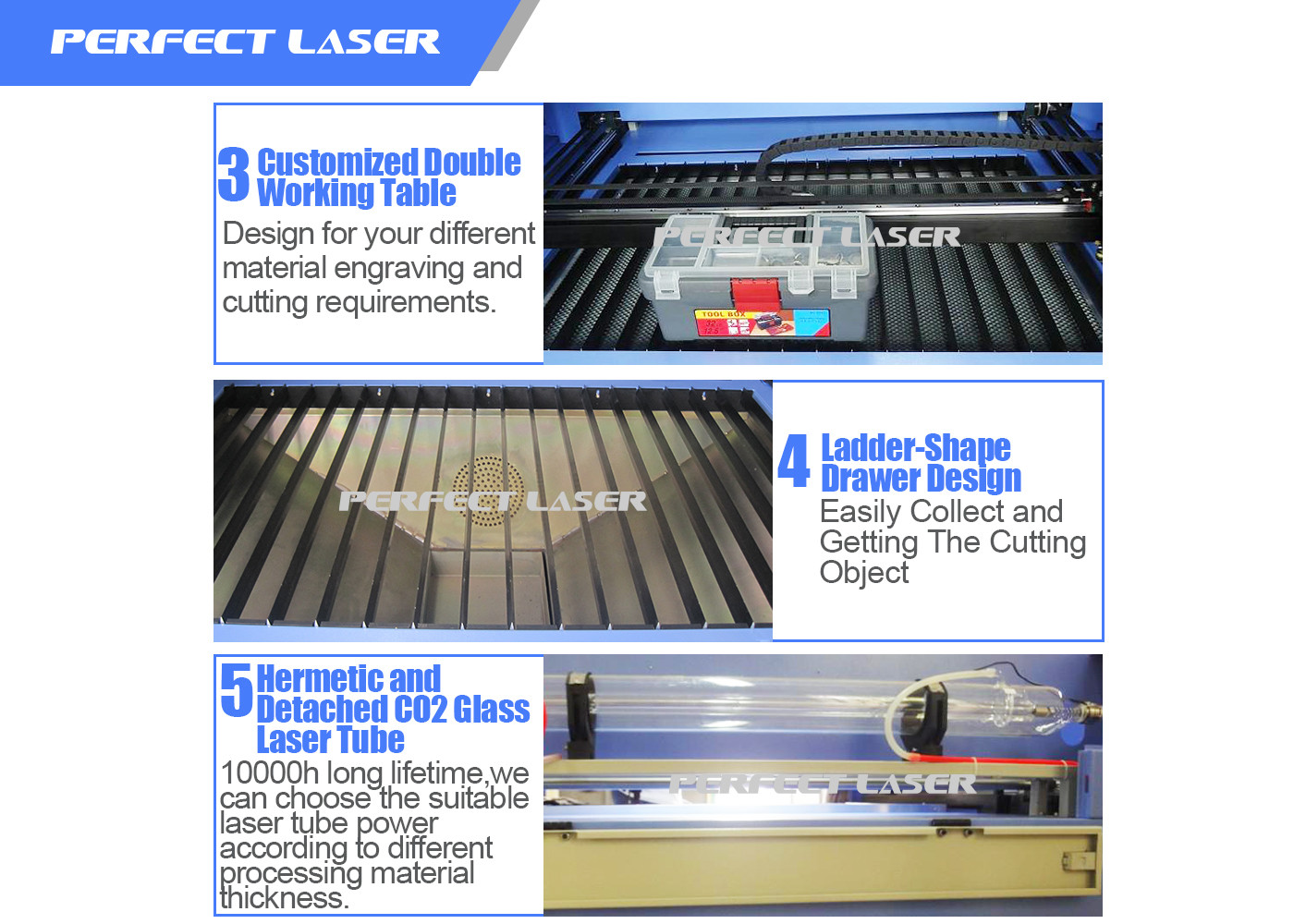 Automatic Co2 Laser Engraving Machine For Glass Acrylic Fabric Wood Rubber Marble Leather