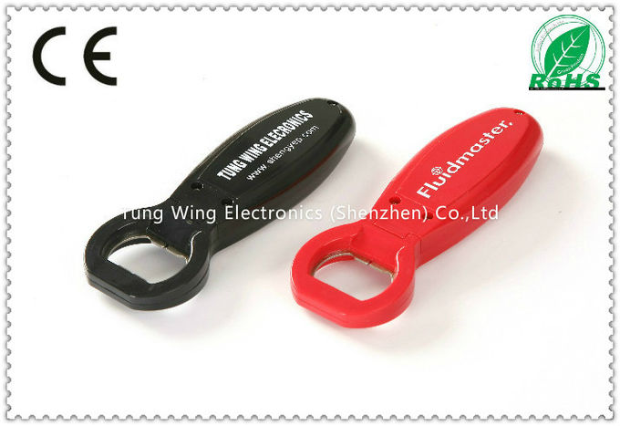 Personalised Sound Bottle Opener Eco Friendly ABS Logo Printed For Christmas Gifts