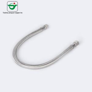 Quality Customized SS201 3/8'' COMPX1/2&quot; FIP Flexible Brass Hose wholesale