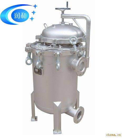 Tailored Filtration Solutions Stainless Steel Bag Filter Vessel for Construction