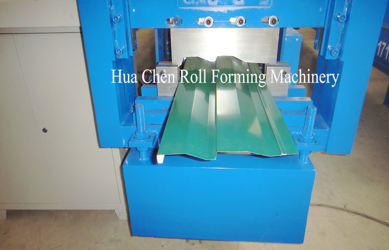 330mm Automatic Color Coated Wall Roof Panel Roll Forming Machine With 15 Rows