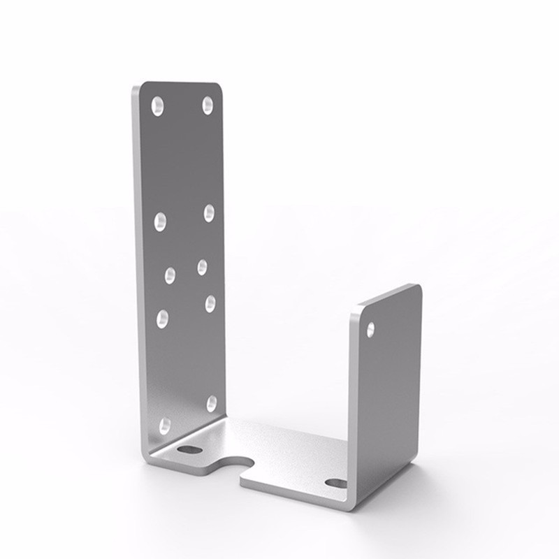 Galvanizing Cabinet Shelf Mounting L Shaped Metal Bracket Stamping for Hanging Straps