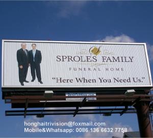 Quality Wall Mount Custom Deisng Outdoor Rotating Billboard wholesale
