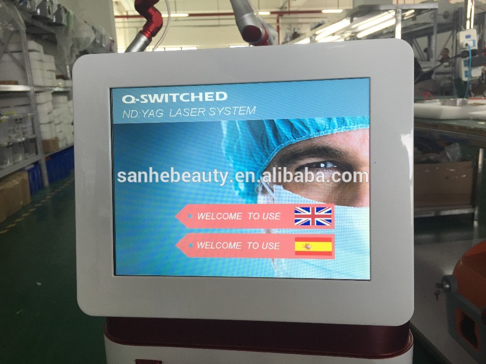 +Sanhe beauty - Professional q switched nd yag laser/laser tattoo removal