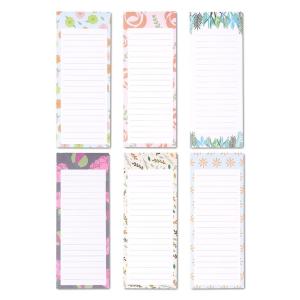 Quality CMYK Magnetic Fridge Notepads Shopping Grocery List Pad For School wholesale