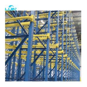China Heavy Duty Shelving Drive In Drive Through Racking System 1.5-2.5mm Depth on sale