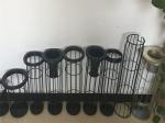 16 Vertical Wires SS304 Industrial Filter Bag Cage Cutomized Design For Dust